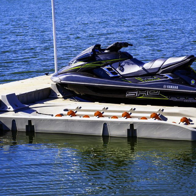 Jet Ski Docking front anchoring